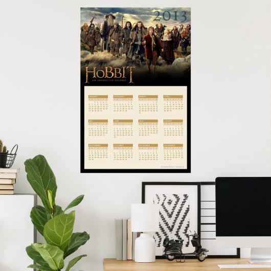 Der Unternehmenskalender 2013 Poster (Heimbüro)