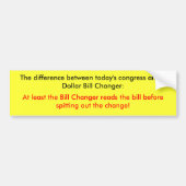 Der Unterschied Autoaufkleber (Vorne)