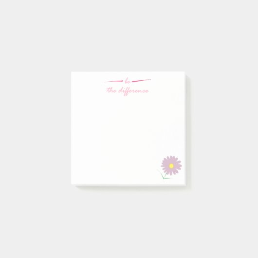 Der Unterschied Post-it Klebezettel (Vorderseite)