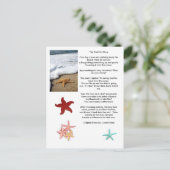 Der Unterschied von einer, die Geschichte von Star Postkarte (Stehend Vorderseite)