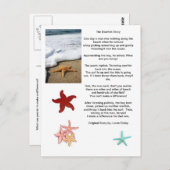 Der Unterschied von einer, die Geschichte von Star Postkarte (Vorne/Hinten)