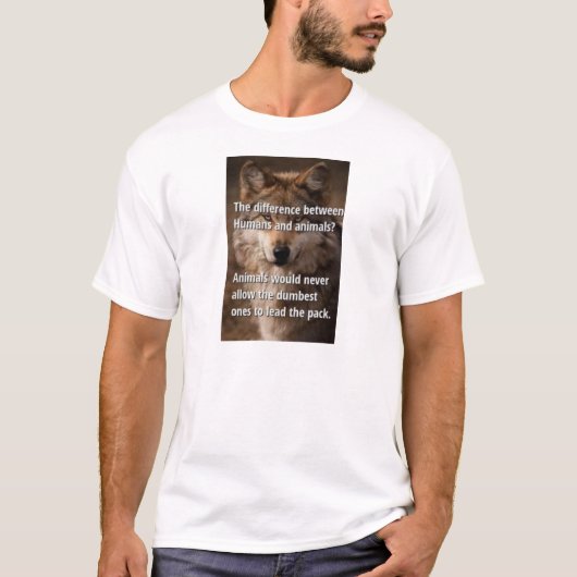 DER UNTERSCHIED ZWISCHEN... T-Shirt (Vorderseite)