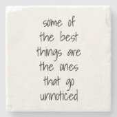 Der Untersetzer aus Marmor (Vorderseite)