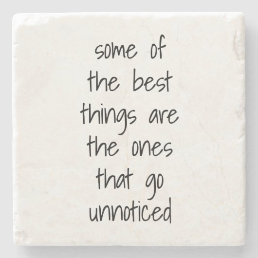 Der Untersetzer aus Marmor (Vorderseite)