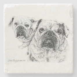 Der Untersetzer Bald Divas Stone