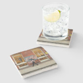 Der Untersetzer Catwalk Stone (Seitenansicht)