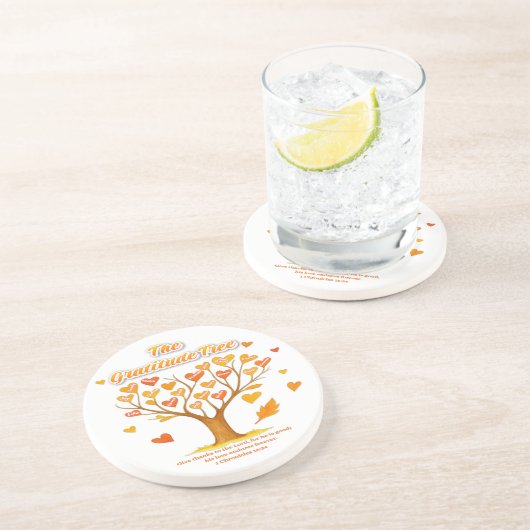 Der Untersetzer der Dankbarkeit Tree Sandstone (Seite)