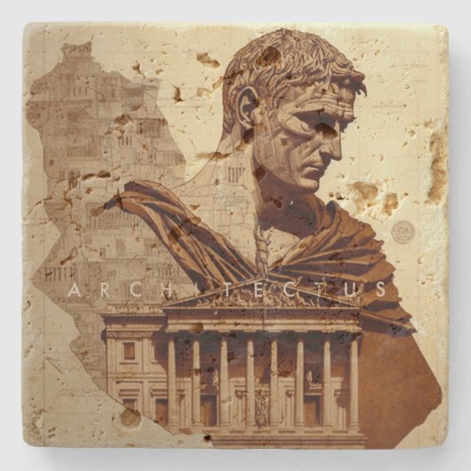 Der Untersetzer der römischen Architektur (Vorderseite)