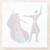 Der Untersetzer der Tänzer (Rückseite)