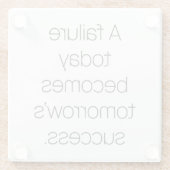 Der Untersetzer des Erfolgsglases von morgen (Rückseite)