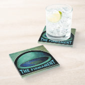 Der Untersetzer des Firmament Glass (Schrägansicht)