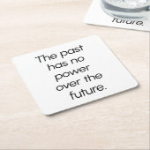 Der Untersetzer des letzten Papiers (angewinkelt)