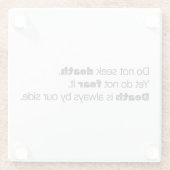 Der Untersetzer des Totglases darf nicht gesucht w (Rückseite)