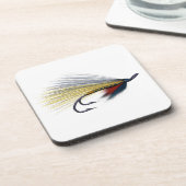 der Untersetzer m1 der flyfishers (Linke Seite)