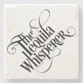 Der Untersetzer Tequila Whisperer Stone (Vorderseite)