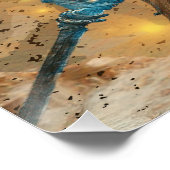 Der unzerbrechliche Geist eines Kriegers Poster (Ecke)