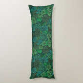 Der üppige Garten in Grün Seitenschläferkissen (Rückseite (Vertikal))