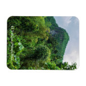 Der üppige Regenwald und der Yunque-Gipfel Magnet (Horizontal)