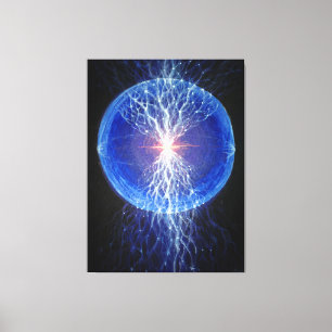 Der Urknall und das Universum Leinwanddruck