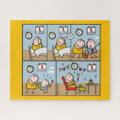 Der Urlaub am 1. September Puzzle (Horizontal)