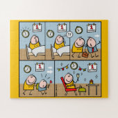 Der Urlaub am 1. September Puzzle (Horizontal)