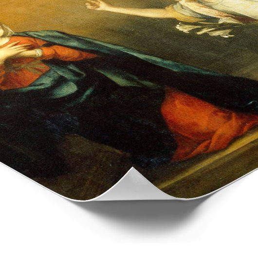 Der Urlaub der Jungfrau Poster (Ecke)