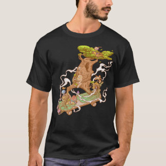 Der Urlaub im Wald T-Shirt