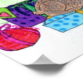 Der Urlaubskrebs Poster (Ecke)