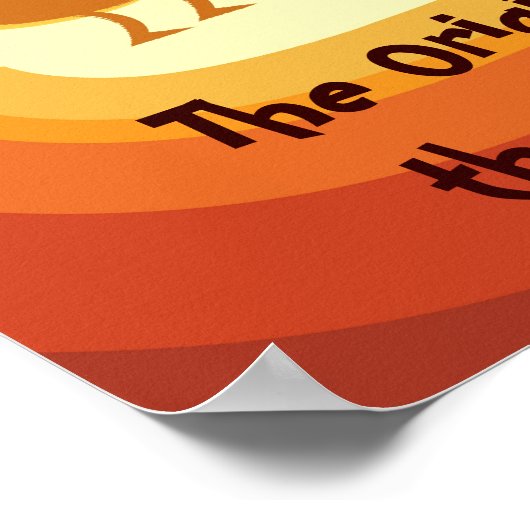 Der Ursprung des Waffels Poster (Ecke)