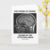 Der Ursprung des Wunsches beginnt im Hypothalamus Karte (Gelbe Blume)