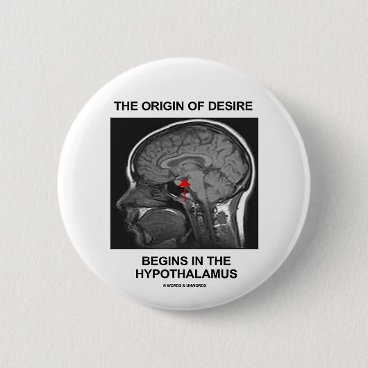 Der Ursprung des Wunsches fängt im Hypothalamus an Button (Vorderseite)