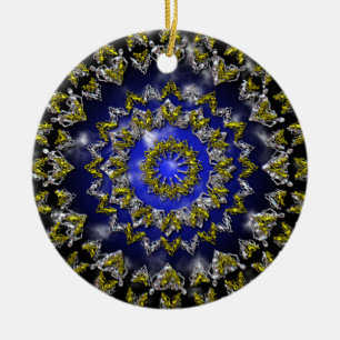 Der Ursprung Gold und Silber mit Plasma-Ornament Keramik Ornament