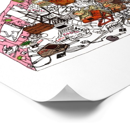 Der ursprüngliche CFCL Poster (Ecke)