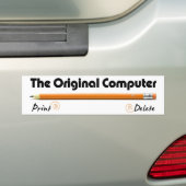 Der ursprüngliche Computer Autoaufkleber (On Car)