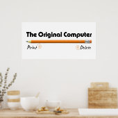 Der ursprüngliche Computer Poster (Küche)