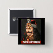 Der ursprüngliche Dracula, Halloween!!! Button (Vorne & Hinten)