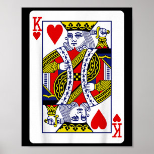 Der ursprüngliche König des Herzens (Selbstmordkön Poster