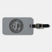 Der ursprüngliche Mann aus Stahl Gepäckanhänger (Vorderseite horizontal)