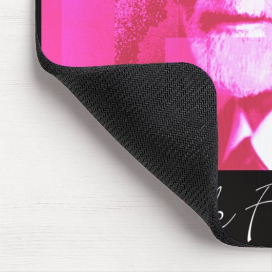 Der ursprüngliche rosa Freud Mousepad (Ecke)