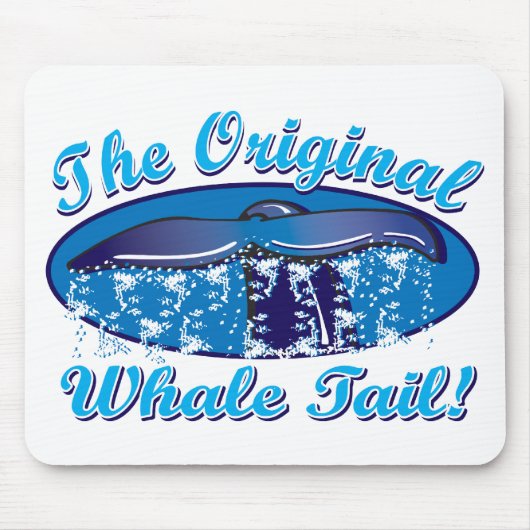Der ursprüngliche Schwanz des Whales Mousepad (Vorne)