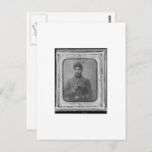 Der ursprüngliche schwarze Soldat Postkarte (Vorne/Hinten)