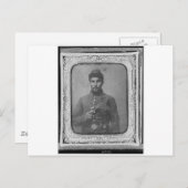 Der ursprüngliche schwarze Soldat Postkarte (Vorne/Hinten)