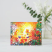 Der ursprüngliche Sommergarten. Postkarte (Stehend Vorderseite)