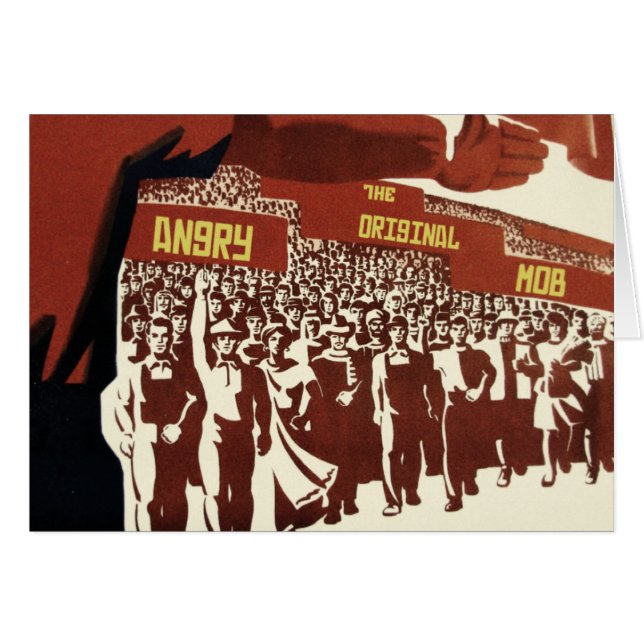 Der ursprüngliche verärgerte Pöbel (Vorderseite (Horizontal))