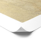 Der URSPRÜNGLICHE Vertrag von Paris 1783 Poster (Ecke)