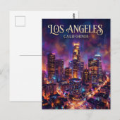 Der US Bank Tower USA Postkarte (Vorne/Hinten)