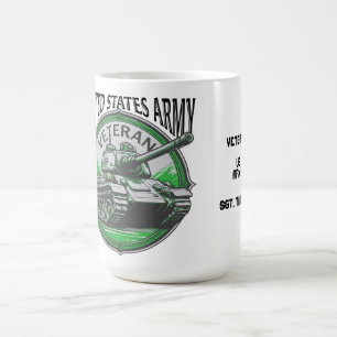 Der US-Militärpanzer "Im Ruhestand" Kaffeetasse