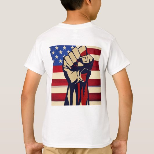 der US-T - Shirt (Rückseite)