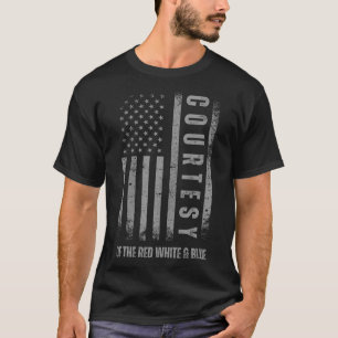 Der USA Rot Weiß Und Blau 4. Juli USA-Flagge T-Shirt