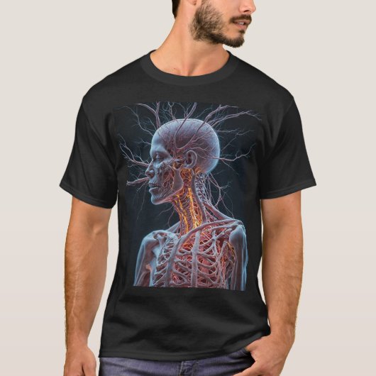 Der Vagus Nerve: Hüter der Ruhe T-Shirt (Vorderseite)